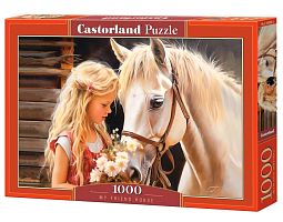 Castorland 1000 Pieces Puzzle: My friend is a horse