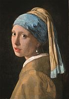 Clementoni 1000-piece puzzle: Vermeer. The girl with the pearl earring