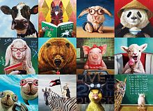 Eurographics 1000 pieces Puzzle: Funny animals