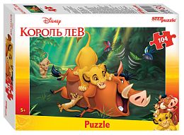 Puzzle Step 104 details: the lion King (Disney)