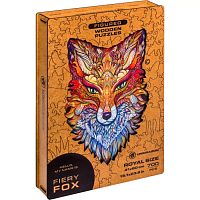 Wooden UNIDRAGON Puzzle 700 pieces: Fire Fox