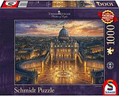 Schmidt puzzle 1000 pieces, Thomas kinkade. The Vatican