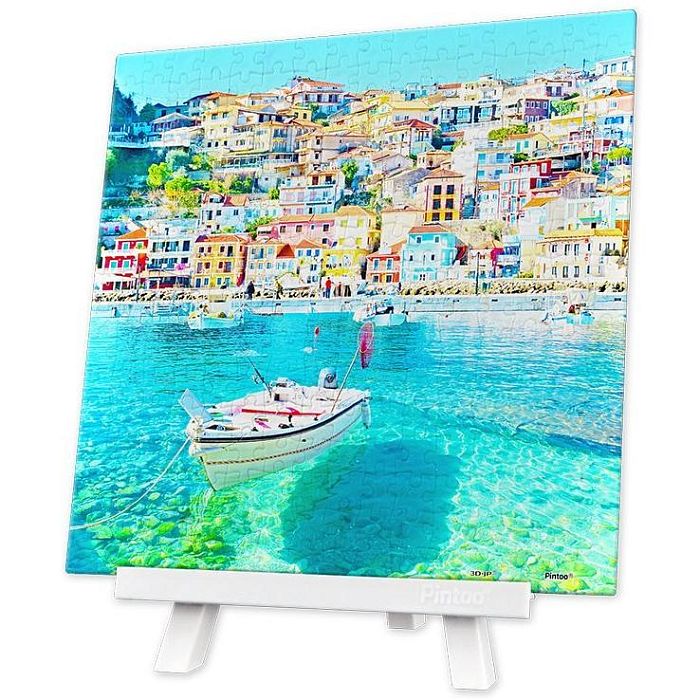 Puzzle Pintoo 256 items: Port in Greece Р1173