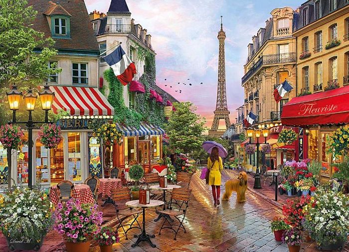 Puzzle Clementoni 1000 pieces Paris in colors 39482
