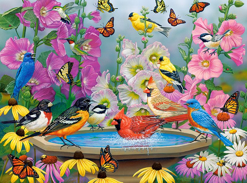 Flower-themed jigsaw puzzles - buy with worldwide delivery. 1001 