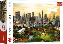 Trefl jigsaw puzzle 3000 pieces: Sunset in Bangkok