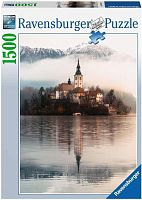 Ravensburger Puzzle 1500 pieces: The Island of Bled. Slovenia