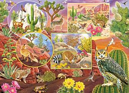 Cobble Hill Puzzle 350 pieces: Animals in the Desert