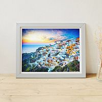 Pintoo Puzzle 1200 pieces: Beautiful sunset of Greece