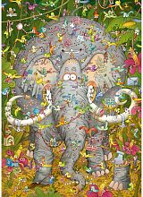 Puzzle Heye 1000 pieces: the Life of an elephant