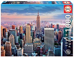 Puzzle Educa 1000 pieces: Manhattan, new York