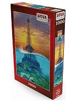 Puzzle Nova 1000 pieces: Eiffel Tower. Surrealism