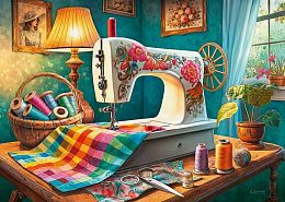 Cherry Pazzi 1000 Pieces Puzzle: My Sewing Corner