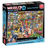 Jumbo 1000 pieces Puzzle: Wasgij. A game of Cat and mouse (Mystery 28)