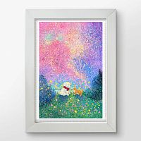 Pintoo 600-piece puzzle: Yu-Xi. Meeting under the fireworks