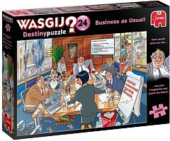 Puzzle Jumbo 1000 pieces: Wasgij. Business as Usual (Destiny 24)