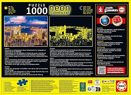 Puzzle Educa 1000 pieces: Hong Kong skyscrapers