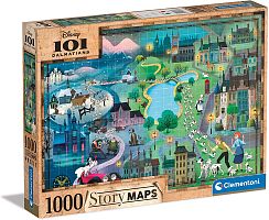 Clementoni puzzle 1000 pieces: 101 Dalmatians