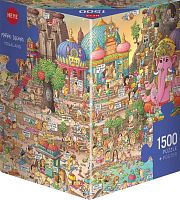 Heye 1500 Piece Puzzle: Yogaland