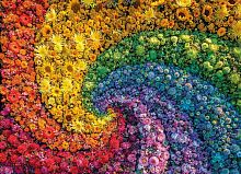 Puzzle Clementoni 1000 pieces: Flower Vortex