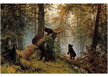 Wooden puzzle 180 pieces DaVICI: Tretyakov Gallery. Morning in the pine forest