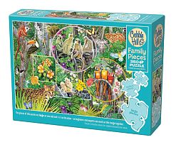 Cobble Hill Puzzle 350 pieces: The Magic of the Rainforest