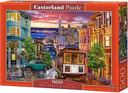 Puzzle Castorland 500 items: Nostalgic San Francisco