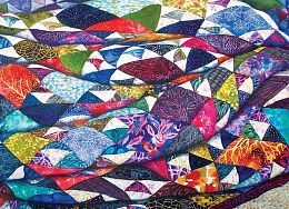 Cobble Hill 500 puzzle pieces: Colorful blankets