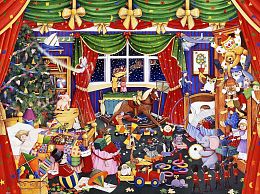Pintoo 1200 Piece Puzzle: Leslie Hallas. Christmas is just around the corner