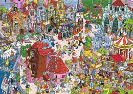 Trefl 500-piece Puzzle: The Spy's Lost Belongings. Gdansk, Poland (MARKDOWN)