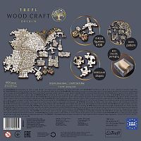 Wooden Trefl Puzzle 1000 details: Map of the Ancient World