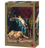 Puzzle Stella 1500 pieces: Makovsky K.E. In the artist's workshop (MARKDOWN)