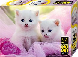 Набор 5 пазлов по 54 детали Step: Домашние питомцы