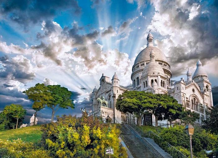 Clementoni puzzle 1000 pieces: the Cathedral in Montmartre 39383