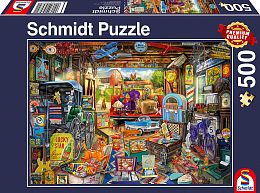 Schmidt 500 Parts Puzzle: Garage Sale