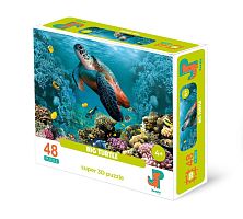 3D Jazzle Puzzle 48 pieces: Big Turtle