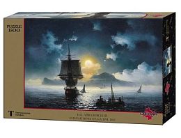 Puzzle Stella 1500 pieces: Aivazovsky I.K. Moonlit night in Capri (MARKDOWN)