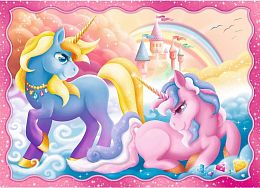 Puzzle Trefl 35#48#54#70 details: Unicorns and magic