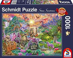 Schmidt 1000 Pieces Puzzle: The Enchanted Land of Dragons