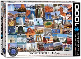 Eurographics 1000 Pieces Puzzle: Traveler's Collection. USA