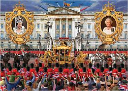 Falcon 1000 Pieces Puzzle: The Queen's Jubilee