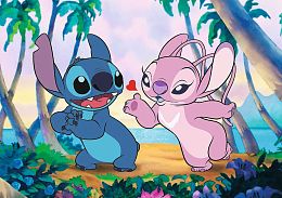 Trefl 1000-piece Puzzle: Stitch and Angel