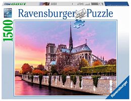 Ravensburger puzzle 1500 pieces: Notre Dame