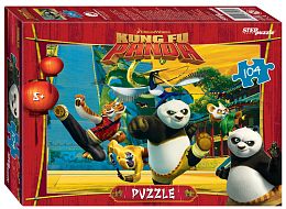 Puzzle Step 104 details: Kung fu Panda (Dreamworks, Multi)