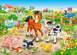 Puzzle Castorland 120 parts: On the farm