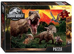 Step puzzle 104 Pieces: Jurassic Park (Universal Pictures)