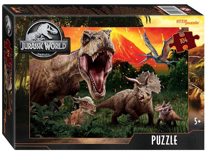 Step puzzle 104 Pieces: Jurassic Park (Universal Pictures) 82226