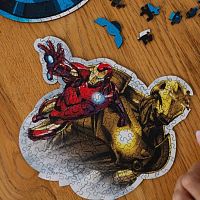 Wooden Trefl Puzzle 160 pieces: The Avengers. The Brave Iron Man