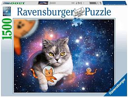 Ravensburger Puzzle 1500 pieces: Cats in Space