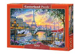 Puzzle Castorland 500 pieces: tea Time in Paris